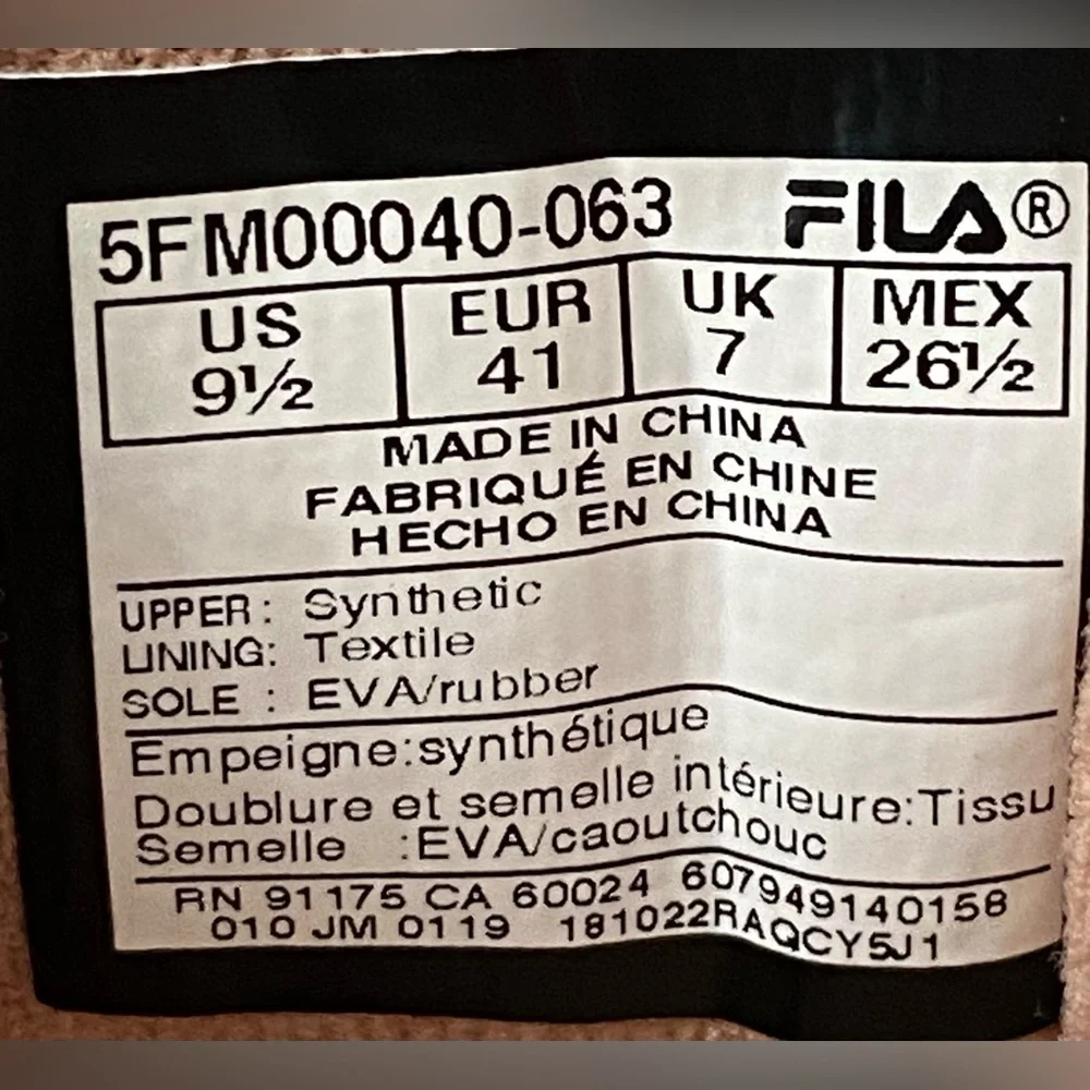 Fila Disruptor 2 Premium Metallic Rose Gold Women's Shoes Sneaker Size 9.5 - Picture 11 of 11